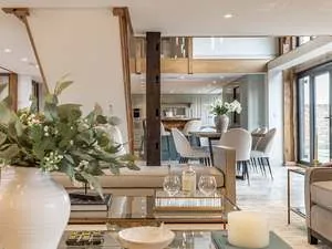 Open-plan living space
